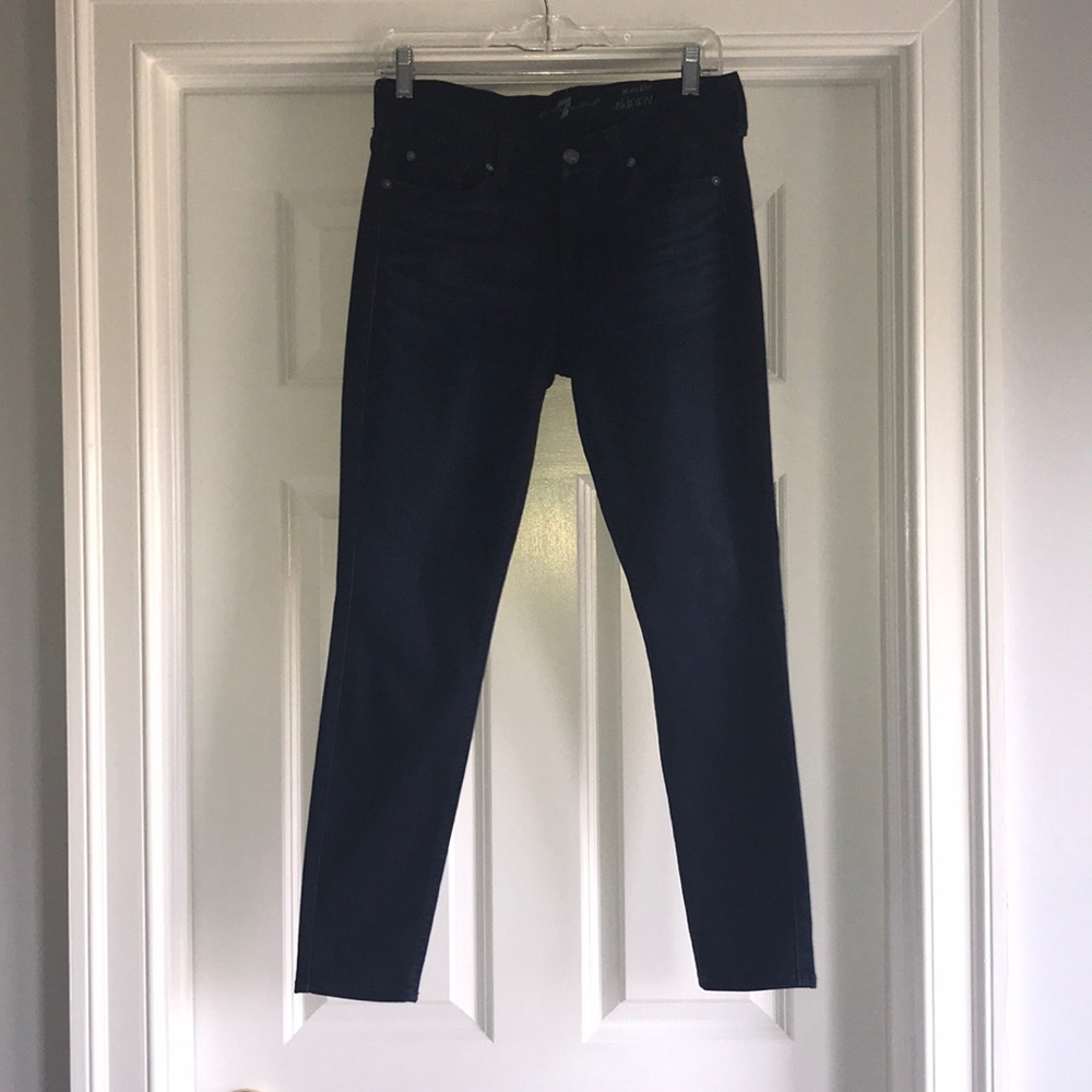7 for All Mankind Ankle Skinny Slim Illusion